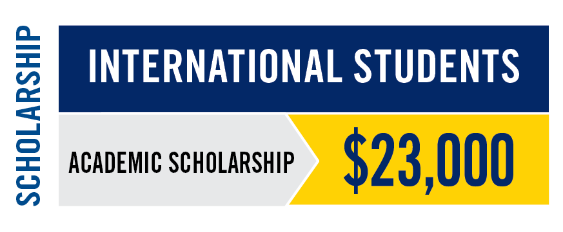 International Students Scholarship graphic