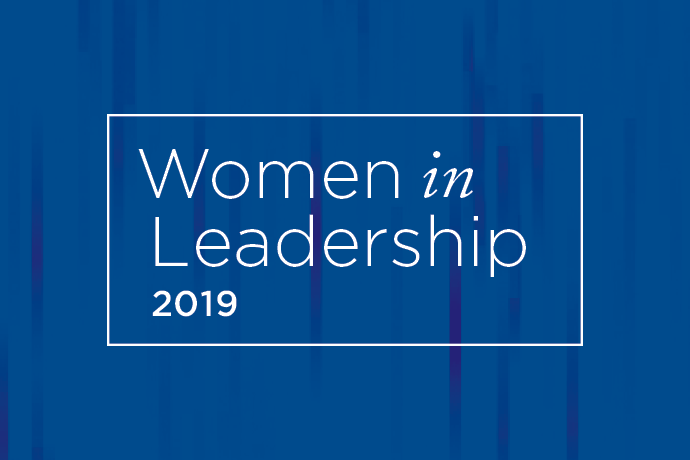 Logo of 2019 Women in Leadership event