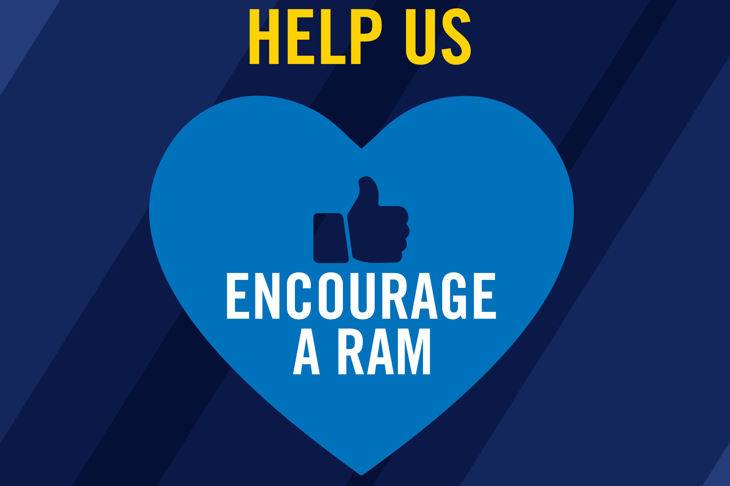 Help Us Encourage a Ram