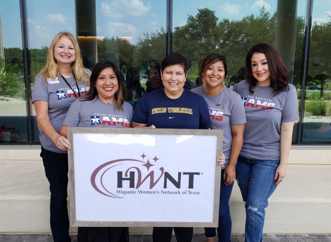 Branigan Contreras and Hispanic Women's Network of Texas 