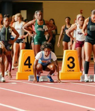Jaelynn Williams on the Track