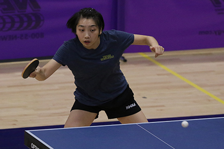 Texas Wesleyan Table Tennis, Yue Wu