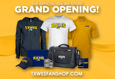 Ram fans now have online access with direct ordering to thousands of Rams merchandise varieties at TXWESFANSHOP.COM, including T-shirts, hoodies, jackets, hats, drinkware, backpacks, jewelry, auto decals, tailgate equipment and more.