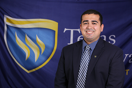 Photo of Texas Wesleyan Communications Specialist Neph Rivera