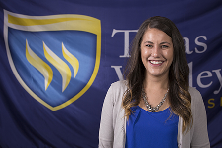 Kati Spurrier Texas Wesleyan's admission marketing specialist