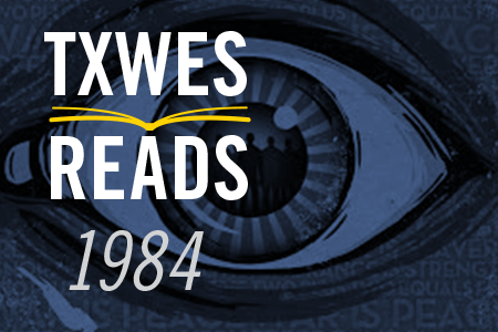 TxWes Reads logo with eye
