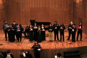 Black History Month Recital Singers