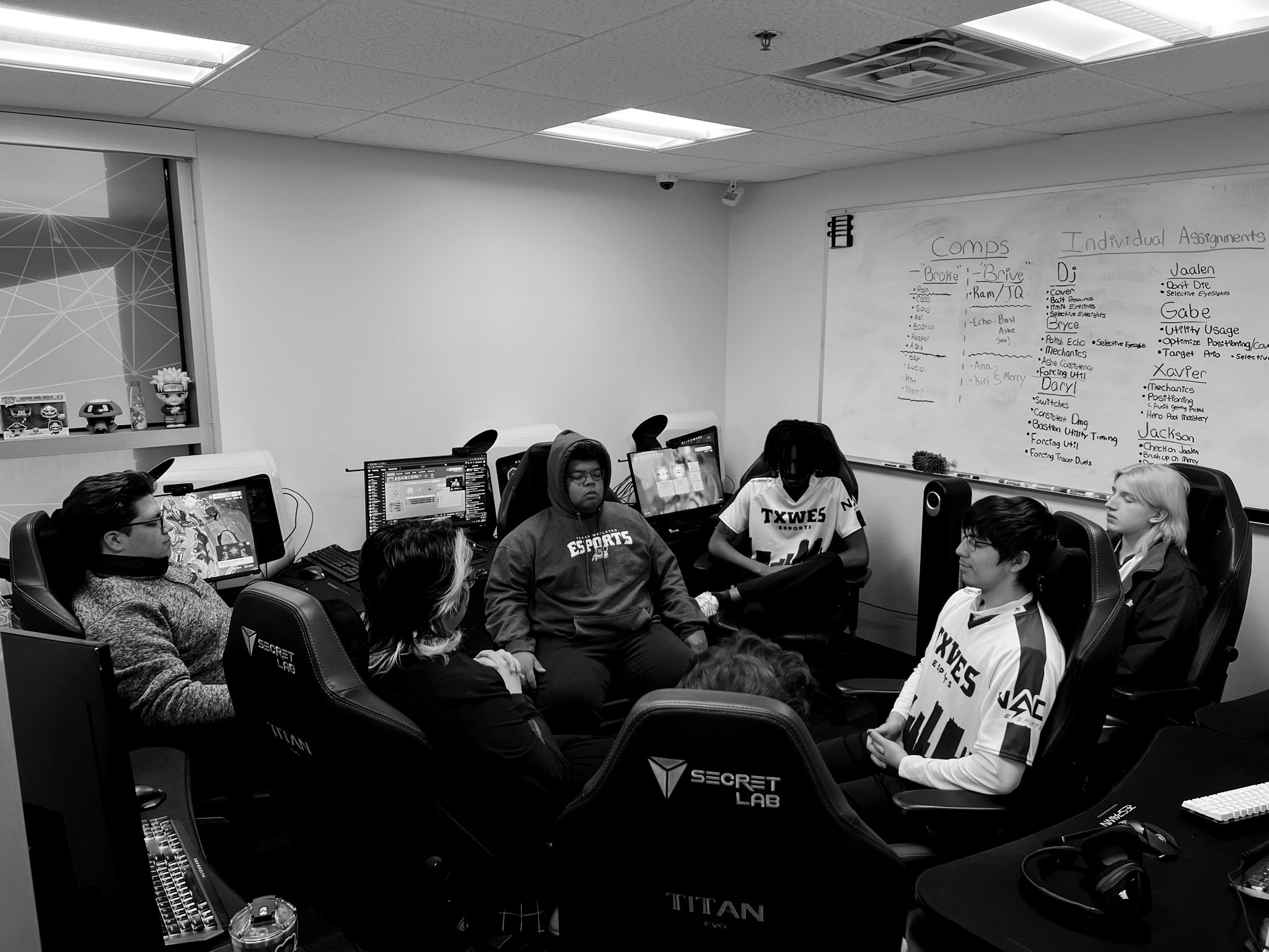 Esports students at championship