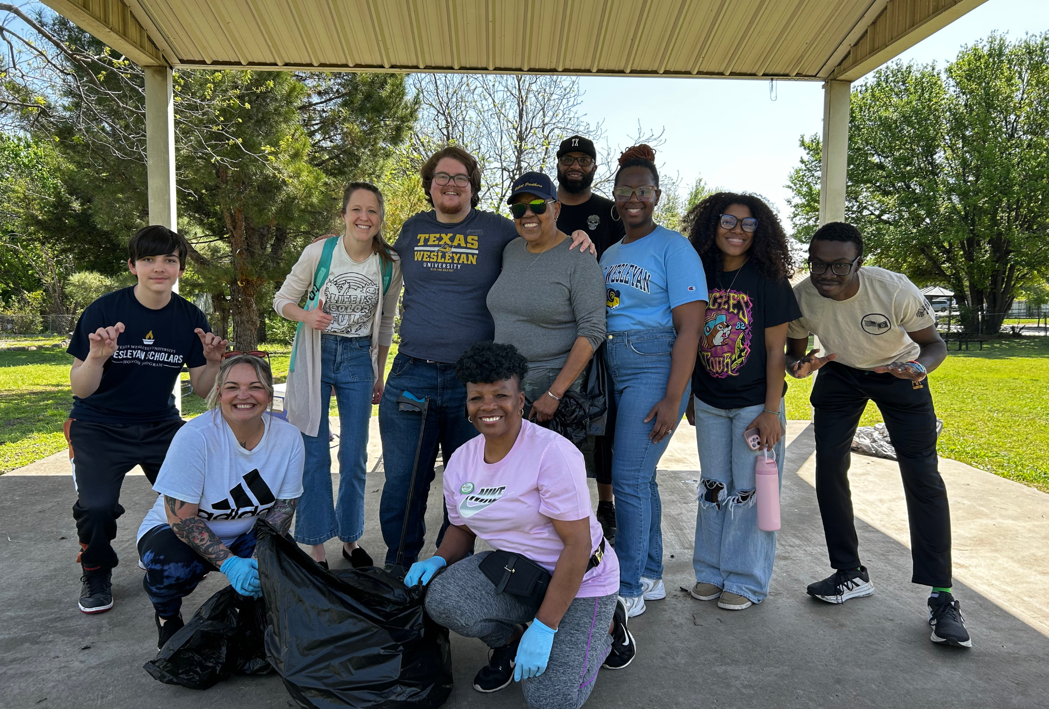Group photo on Service Day
