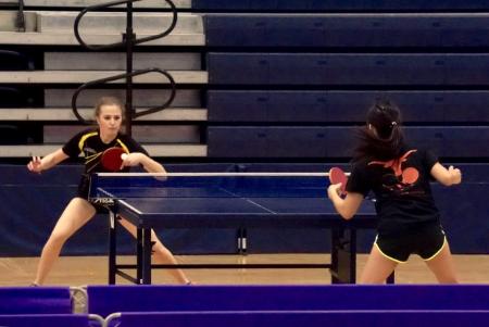 The Texas Wesleyan University table tennis team swept through the second of two NCTTA Texas Division Tournaments on Saturday. The Rams went undefeated, taking both the Coed and Women's Team titles.
