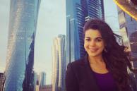 Abbey Borghee from Texas Wesleyan and fellow delegates traveled to Qatar to kick off their fellowship program year.