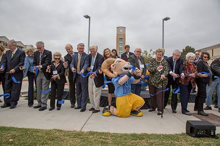 More than a thousand people gathered at Texas Wesleyan University on Oct. 22 to celebrate the Rosedale Renaissance and the transformation it brings to campus and to Southeast Fort Worth.
