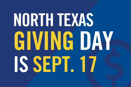 North Texas Giving Day is Thursday, Sept. 17.