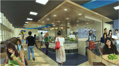 Dora Roberts Dining Hall will be renovated this summer.