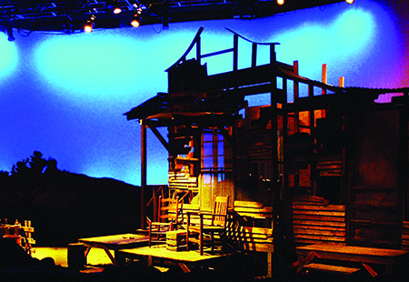 An image of the set from the show, Moon for the Misbegotten