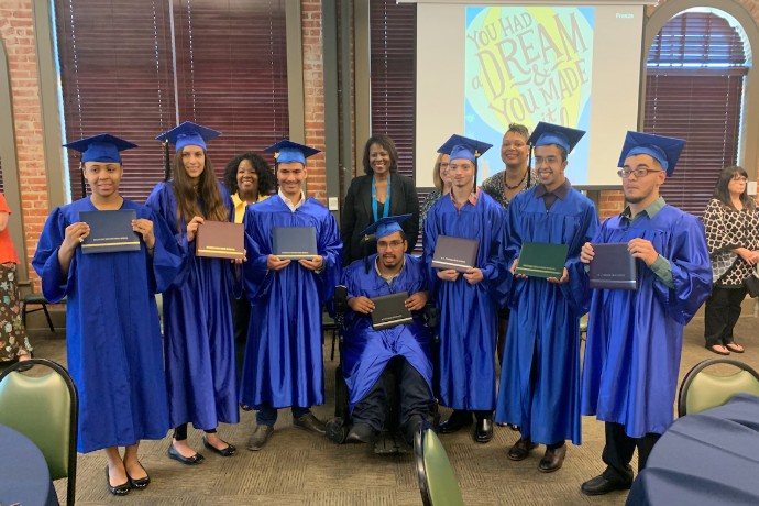 Photo of the 2019 graduates of Project SEARCH.