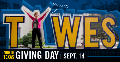 Mark your calendar for North Texas Giving Day and make a gift to Texas Wesleyan
