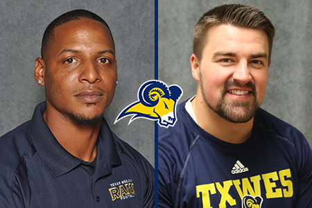 Quincy Butler (Secondary Coach) & Kyle Cox (Wide Receivers/Passing Game Coordinator)
