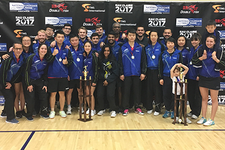 2017 College Table Tennis National Champions