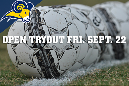 TXWES Men's Soccer will hold an open tryout on Friday Sept. 22.