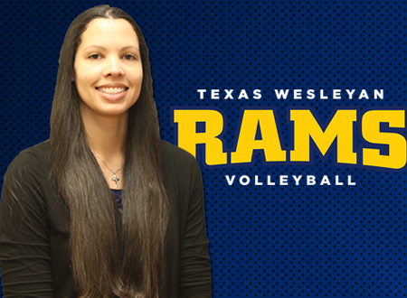 Photo of Texas Wesleyan's new volleyball coach, Jessica Ransom
