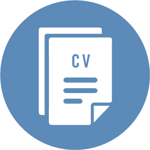 Graphic of resume/CV