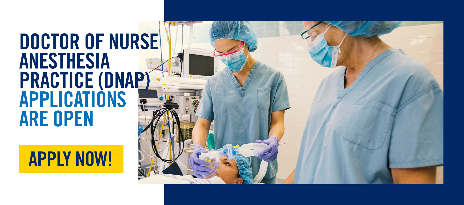 Spring 2026 DNAP Applications OPEN graphic