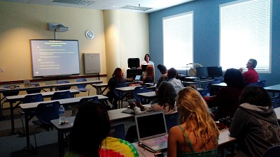 Disability Awareness Event How we do it was an informative time presented by Disability Accommodations Coordinator, Julie Keller.  Julie shared an overview for students on completing the disability accommodations application and information on goals for the university. 