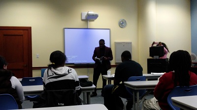 Black Student Association Read In on Feb 8 featuring Author Louis T. McClain II was a big success! 