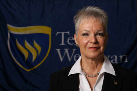 Pati Alexander, Vice President for Enrollment and Student Services at Texas Wesleyan University