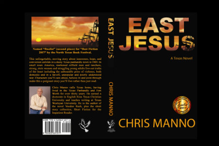 A novel written by Chris Manno, English Adjunct. This won an award for 