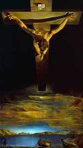 Painting of Dali's Christ St. John of the Cross