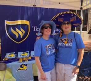 Students and Staff at the TXWES booth in downtown Fort Worth for the Michelada Festival