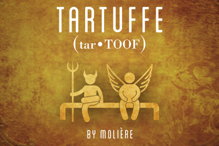 Artwork for Theatre Wesleyan's Tartuffe