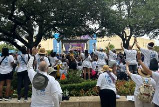 Speakers after Opal Lee Walk