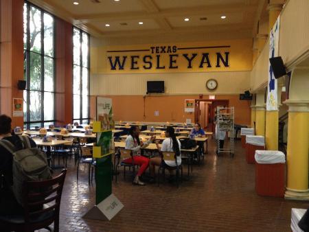Photo from inside The Sub at Texas Wesleyan University.